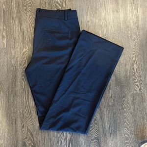 Navy Ann Taylor, tall, wide leg dress pants!